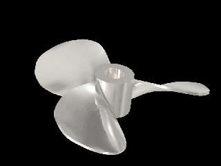  三叶推进式搅拌器